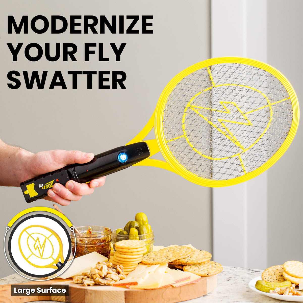 ZAP IT! three-layer mesh keeps operation safer for families