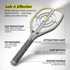 ZAP IT! Indoor and outdoor use for home and patio