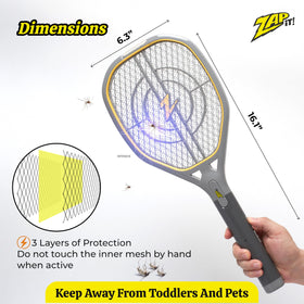 ZAP IT! LED light helps target insects at dusk