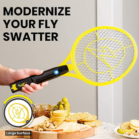 Zap It! Mini Bug Zapper USB recharge enables long-lasting sessions.