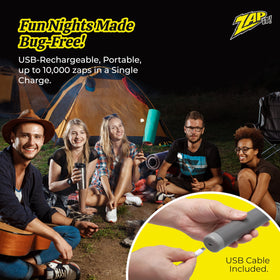 ZAP IT! Outdoor-ready design for camping and picnics