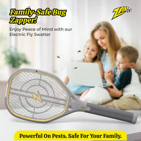 ZAP IT! USB charging cable included for convenient recharging