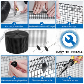 Zapstarz 1mm galvanized wire adds durability.