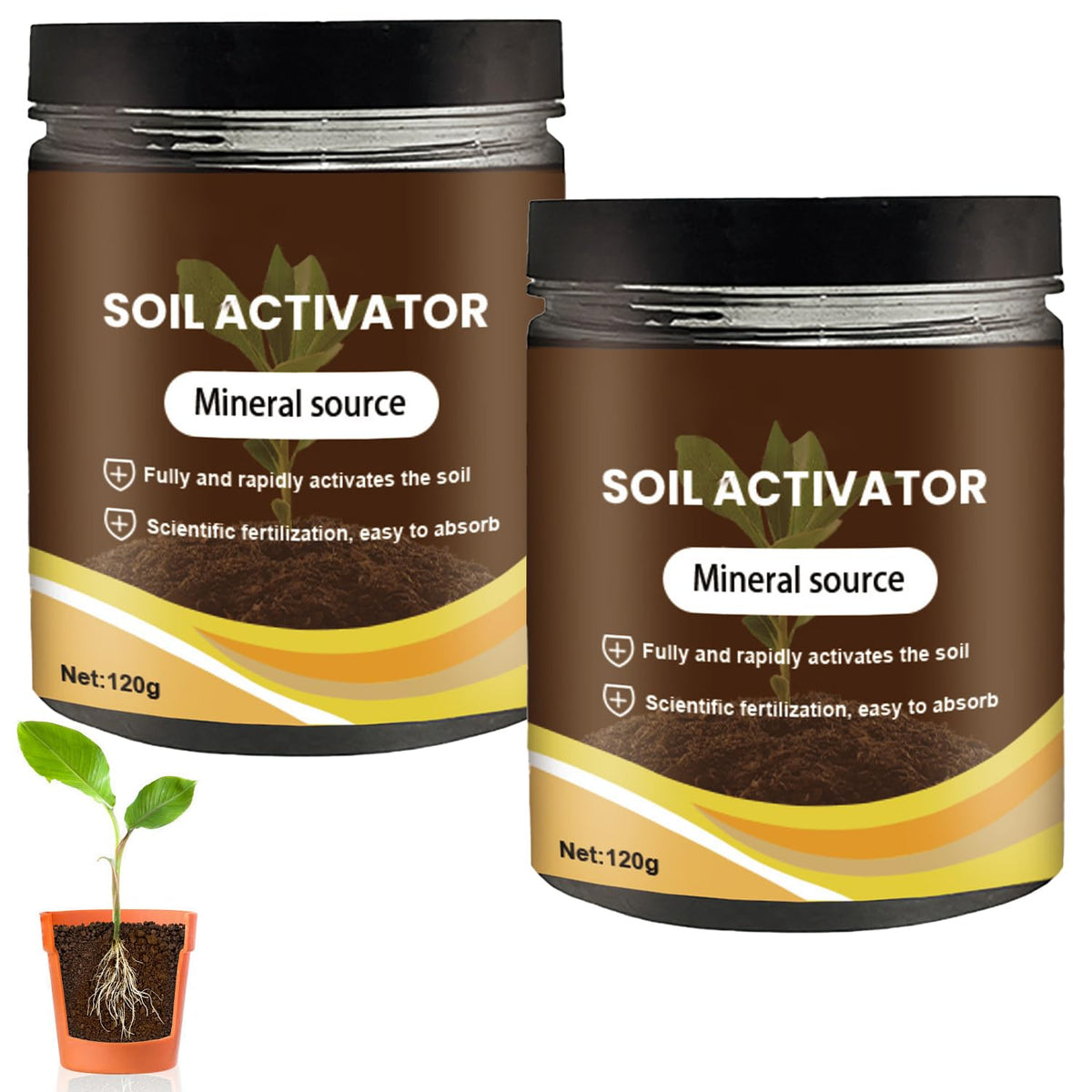 Zardlect premium soil activator bottle enhances soil health for thriving indoor and outdoor plants