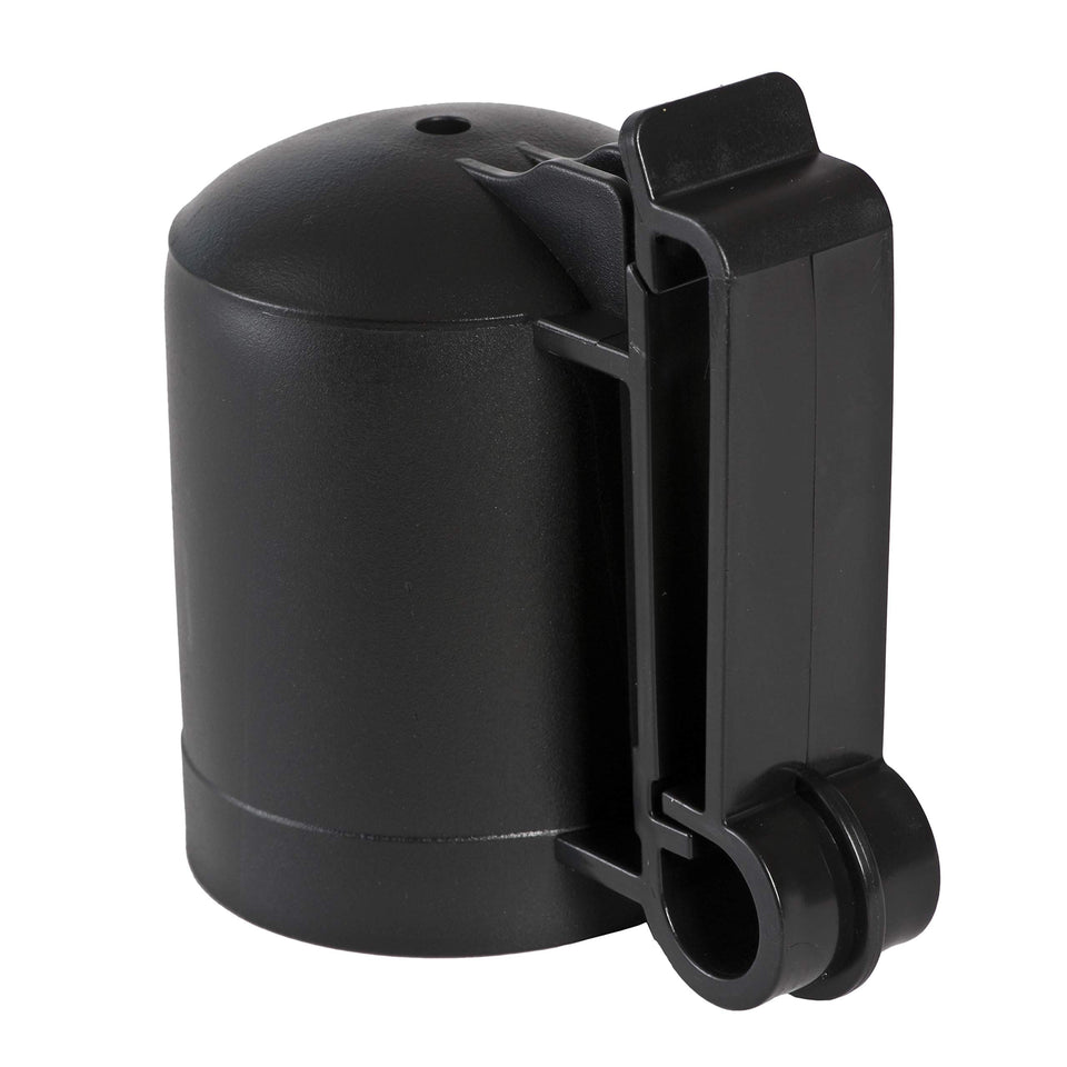 Zareba T-Post Top Insulator 10-pack packaging protects livestock from sharp posts.