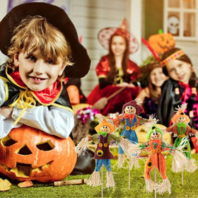 ZAUGONTW sturdy fabric scarecrow material ensures durable outdoor decor year after year.