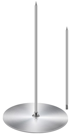 ZAUGONTW vertical skewers grill stainless body for durable outdoor cooking