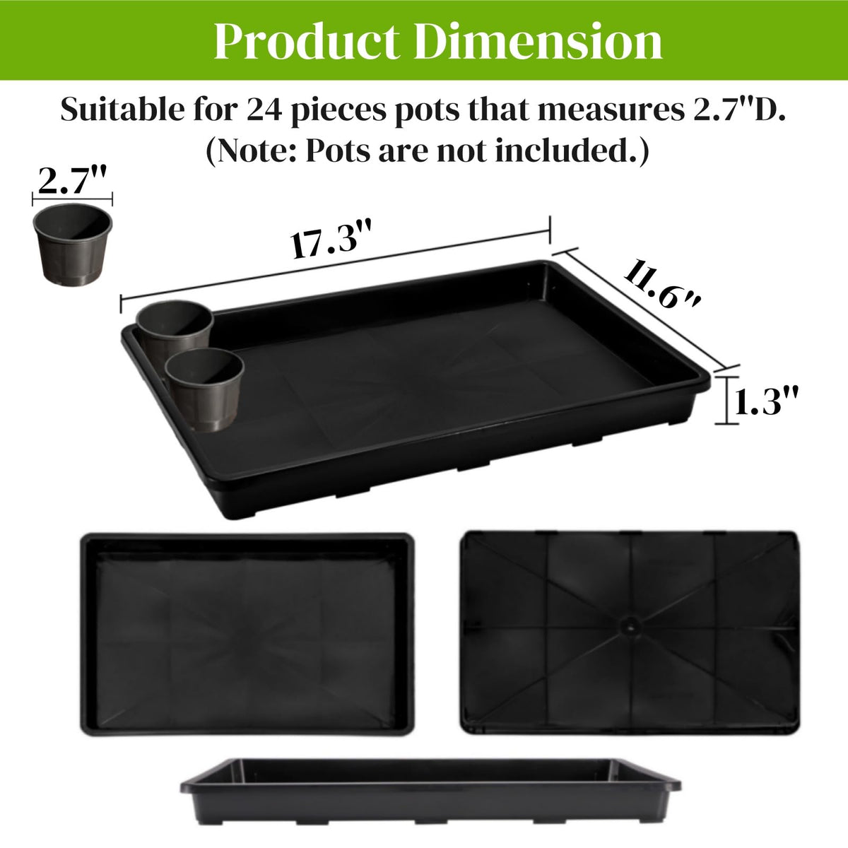 ZAVOOS nursery tray designed for compact indoor germination.