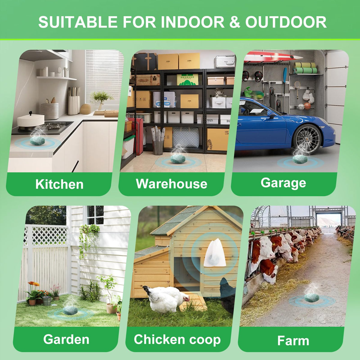 ZAYMAN outdoor patio usage blocks pests around deck areas.