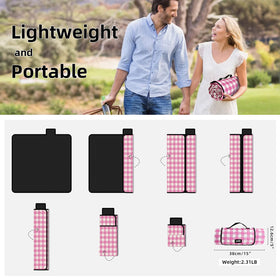 ZAZE oversized 80x80 mat accommodates families and pets for gatherings