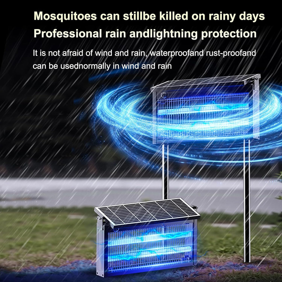 ZBNMY Bug Zapper suitable for garden, porch, and patio areas.