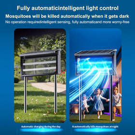 ZBNMY Bug Zapper portable design is ideal for camping trips.