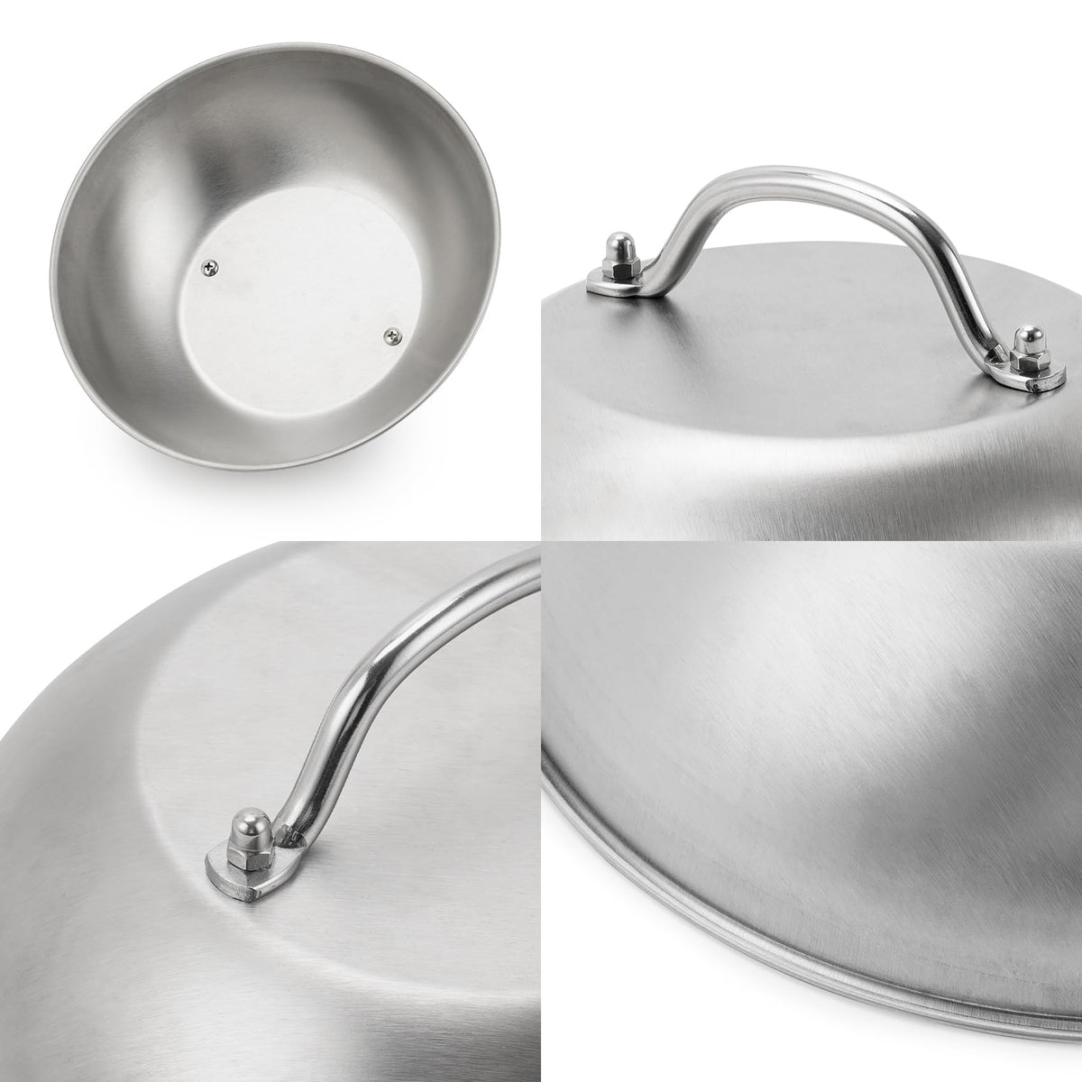 ZBXFCSH stainless steel dome concentrates heat for faster cooking