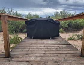 ZBXFCSH heavy-duty cover endures snow rain and wind
