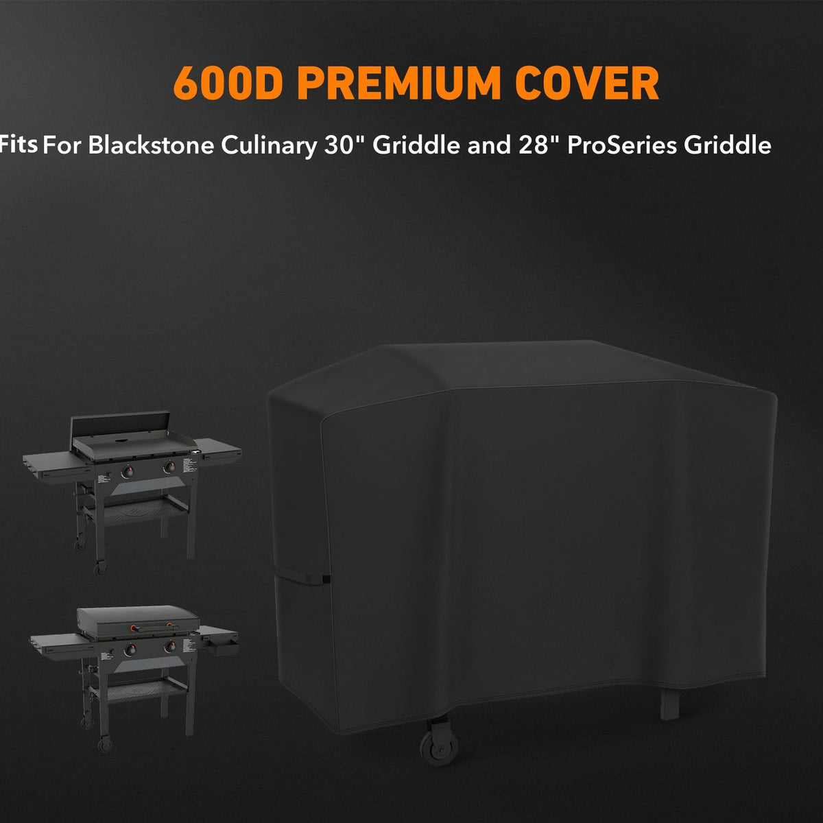 ZBXFCSH 600D polyester with waterproof coating protects from weather