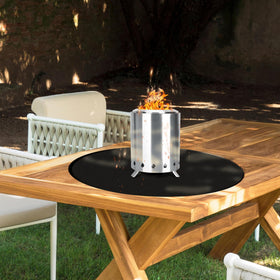 ZCHLPTZUP waterproof, durable mat withstands outdoor weather and spills.