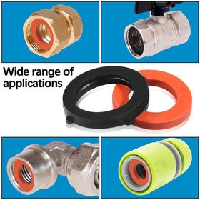 ZDBB heavy-duty thermoplastic rubber gasket designed for long-lasting outdoor hose seals.