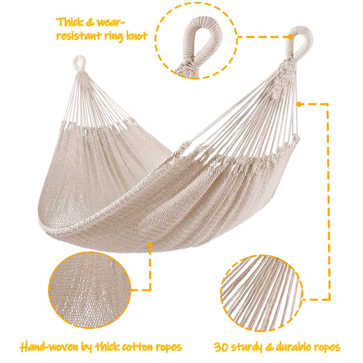 ZEANTZ hammock suitable for outdoor and indoor spaces for versatile use