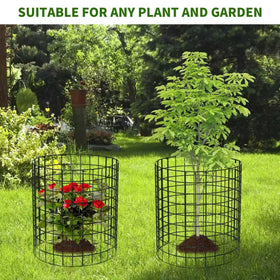 ZEAZEA easy-installation protector kit shown with stakes and ties