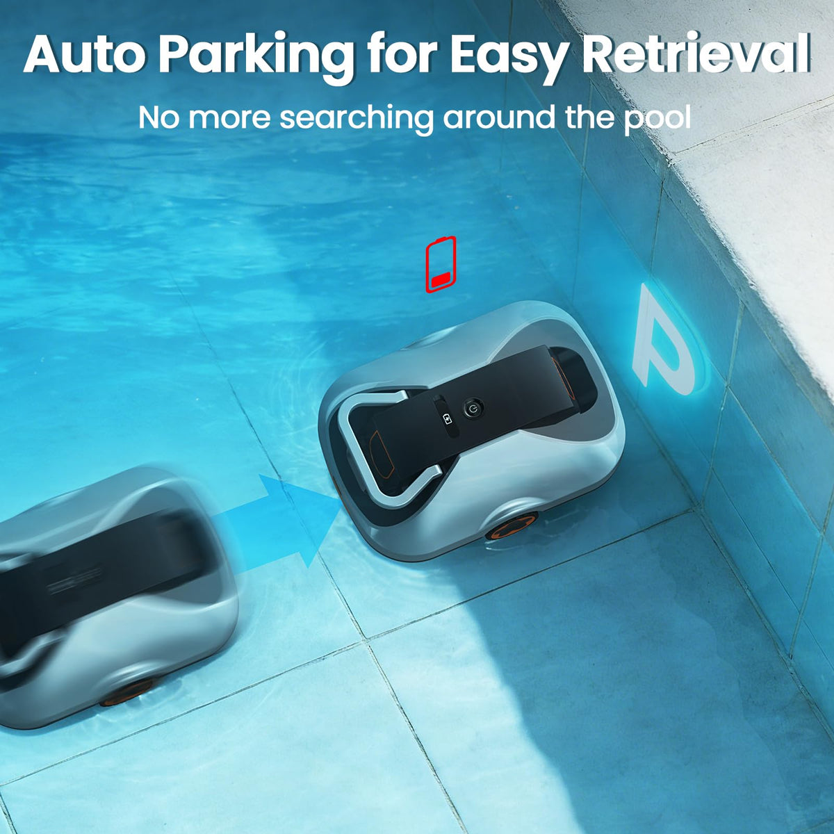 Zebary C1 high-capacity battery provides up to 200 minutes runtime.