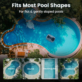 Zebary C1 handles large pools up to 2500 sq ft with ease.