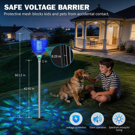 Zechuan 4200V electric grid for rapid pest elimination.