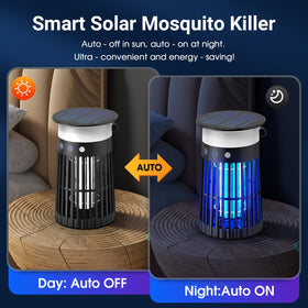 Zechuan rechargeable bug killer with flame effect lamp for outdoor evenings