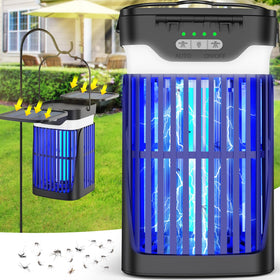 Zechuan Solar Bug Zapper front view for outdoor pest control.
