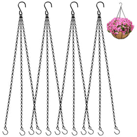 ZeeDix 4-pack 24-inch chain shown ready for versatile plant displays with adjustable length
