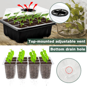 Stackable ZeeDix base tray saving space on a balcony.
