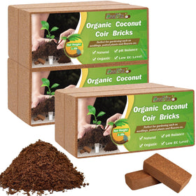 ZeeDix coconut fiber substrate for vegetables, herbs, and succulents