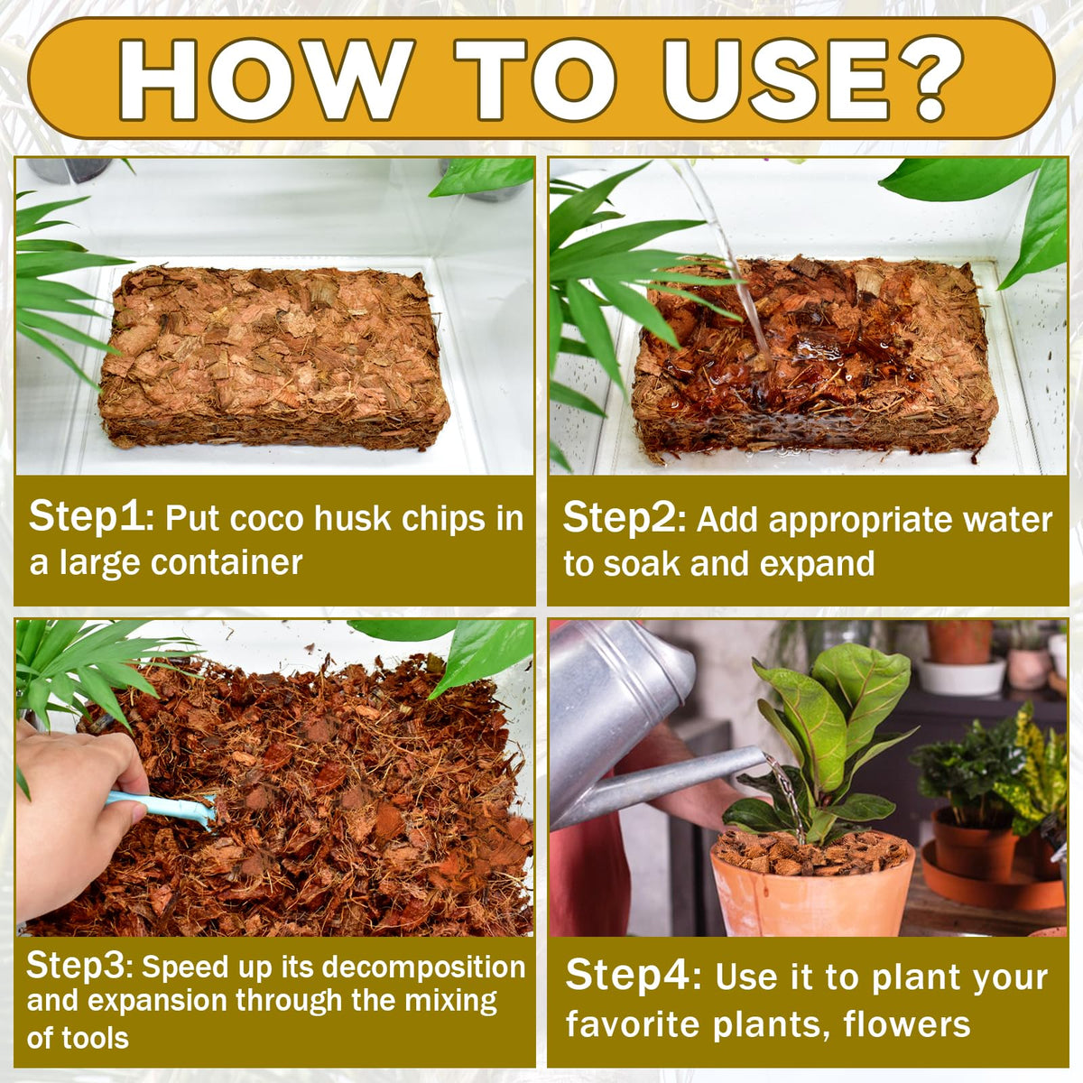 Zeedix Coco Husk Chips terrarium substrate supports breathable moisture balance