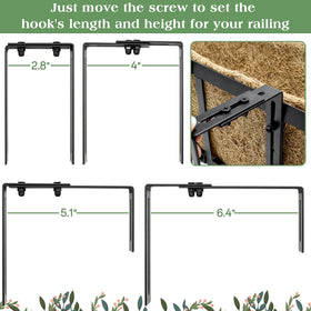 ZeeDix deck rail planter suitable for indoor and outdoor spaces