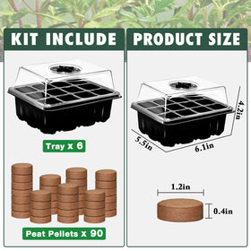Patented drainage grooves in ZeeDix trays reduce waterlogging risk.