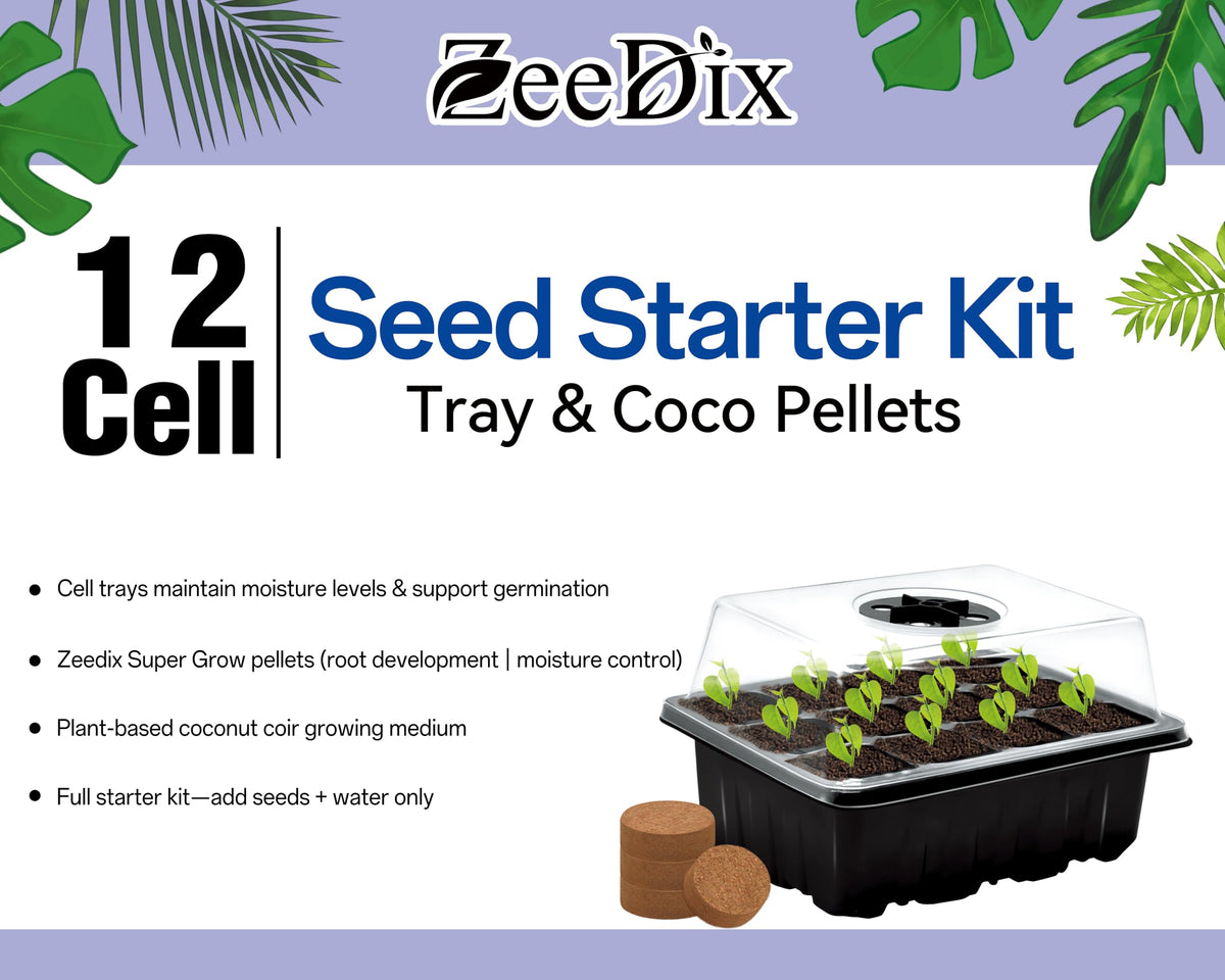 Eco-friendly ZeeDix kit designed for long-term reusable gardening.