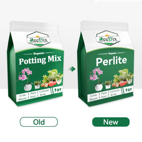 Zeedix perlite aeration and drainage boosts healthy root growth in soil mixes.