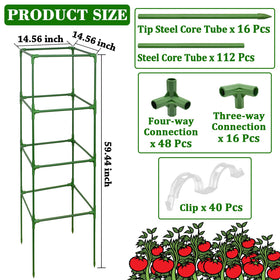 ZeeDix trellis triangular base adds stability for climbing vines