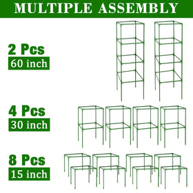 ZeeDix versatile cage supporting tomatoes cucumbers and climbing vegetables