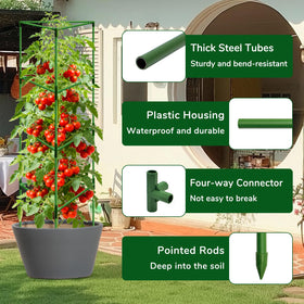 ZeeDix weather-resistant coating protects steel against sun and rain.