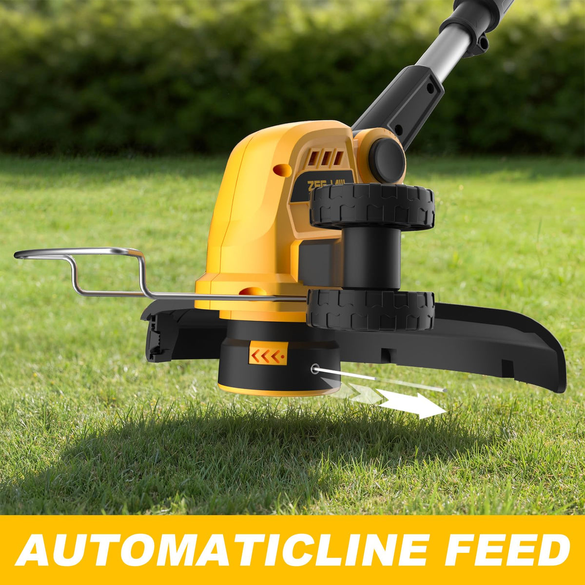 ZEGJAW automatic line feed trimmer for steady cuts