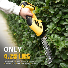 ZEGJAW soft-grip ergonomic handle for comfortable all-day trimming.