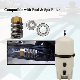 Zeiboat installation made easy with included spring, nut, and gasket kit.