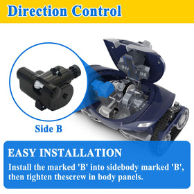 Zeiboat installation close-up showing easy replacement fit on MX8 series.