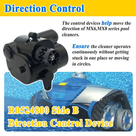 Zeiboat Side B control made of upgraded plastic for long-lasting performance.
