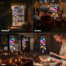 Zeiliuled colorful shell lights brighten window displays and seasonal decor.