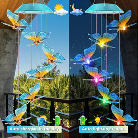 Zeiliuled IP65 waterproof butterfly lights withstand rain and moisture for versatile placement