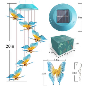 Zeiliuled night glow butterfly lights create mesmerizing scenes after dark