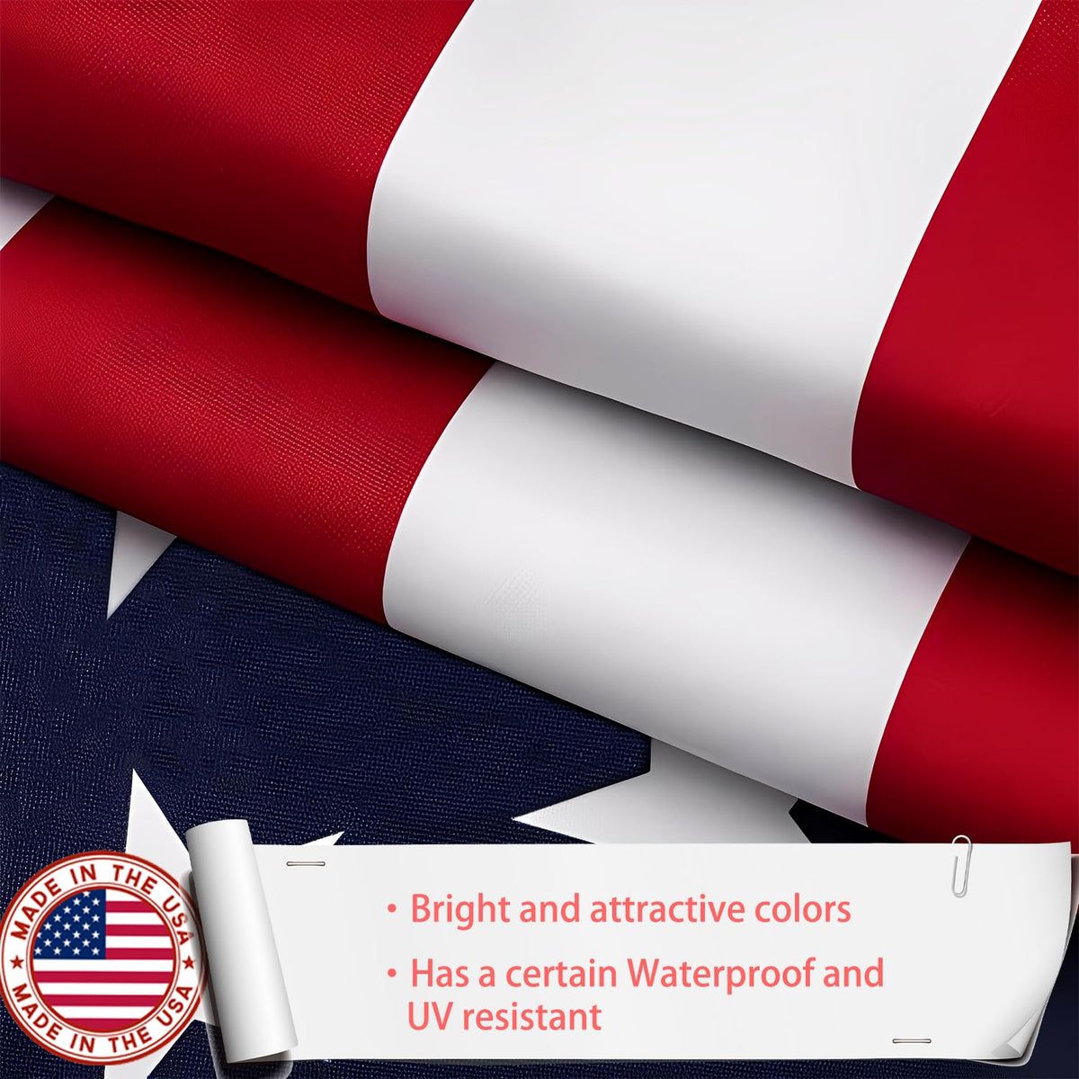 ZEKVY patriotic banner suited for home, office, or school display