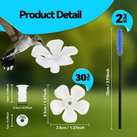 Zelpont bee-proof design with hummingbirds in mind