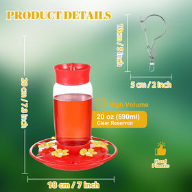 Zelpont outdoor hanging feeder suitable for trees and decks.